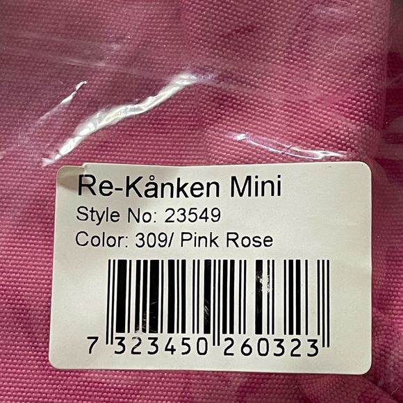 Fjallraven Kanken Pink Rose Backpack - Picture 4 of 5